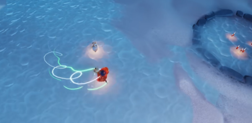 光遇怎么在冰上面做动作 光遇怎么在冰上面做动作