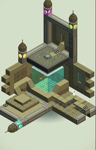 纪念碑谷的箱子怎么过