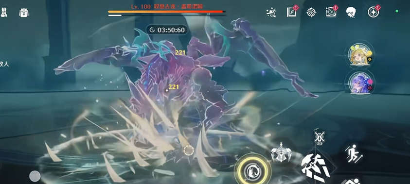 鸣潮怎么打叹息古龙