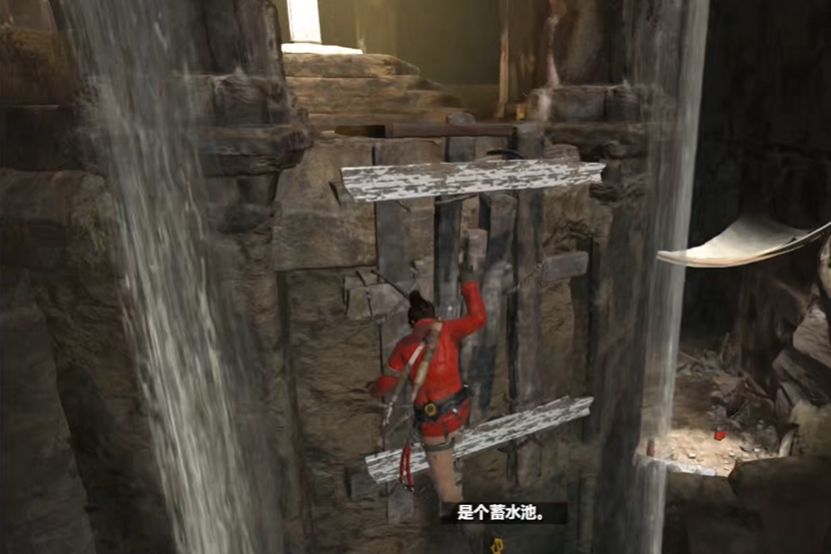 古墓丽影崛起古代蓄水池怎么过