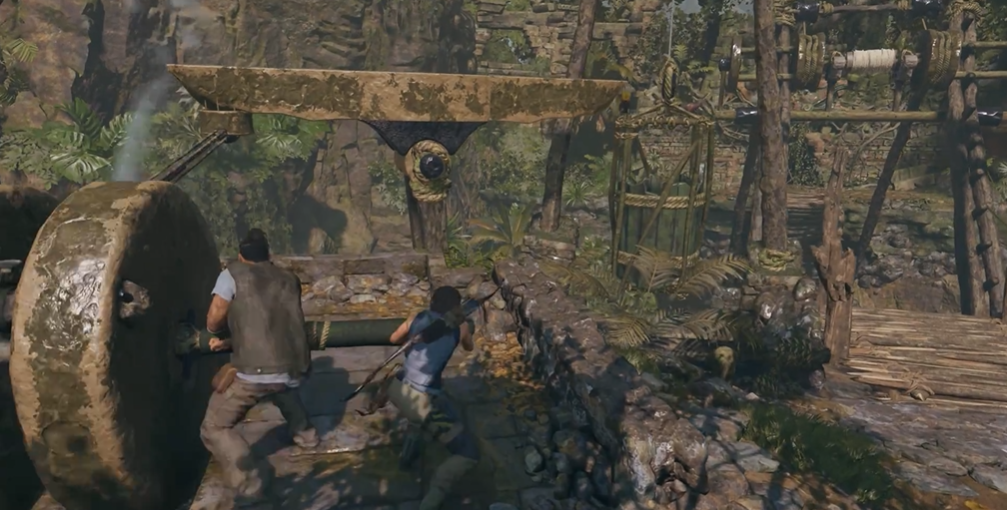 古墓丽影9秘鲁吊桥怎么过