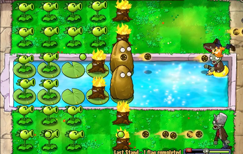 植物大战僵尸里坚不可摧怎么过