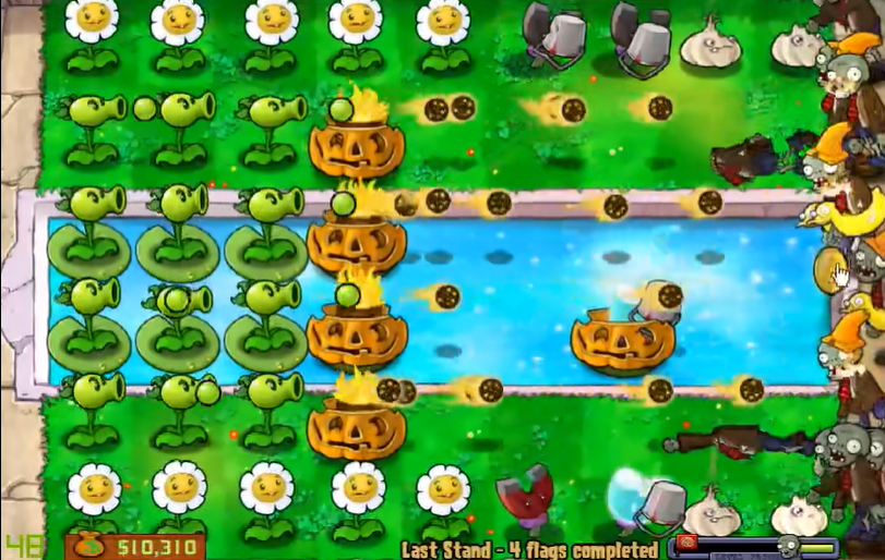 植物大战僵尸里坚不可摧怎么过