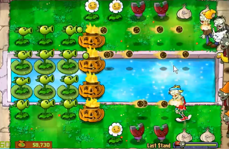 植物大战僵尸里坚不可摧怎么过